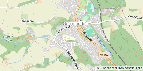 Map of Sheffield