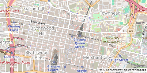 Map of Glasgow