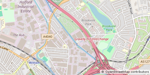 Map of Birmingham