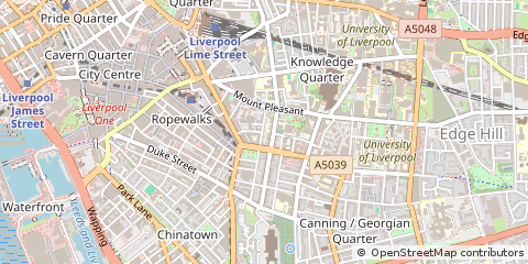 Map of Liverpool