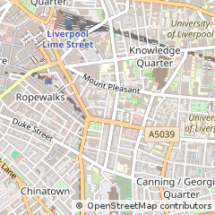 Map of Liverpool