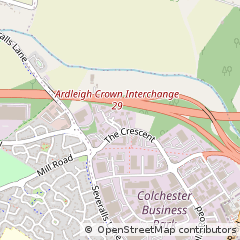 Map of Colchester, Essex