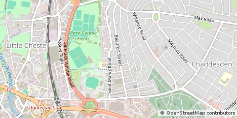 Map of Derby, Derbyshire