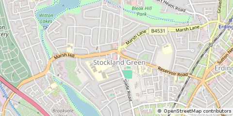 Map of Birmingham