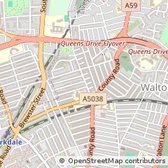 Map of Liverpool
