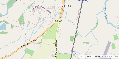 Map of Tonbridge