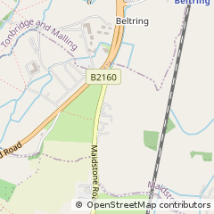 Map of Tonbridge