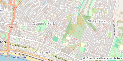 Map of Brighton, East Sussex
