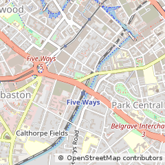Map of Birmingham