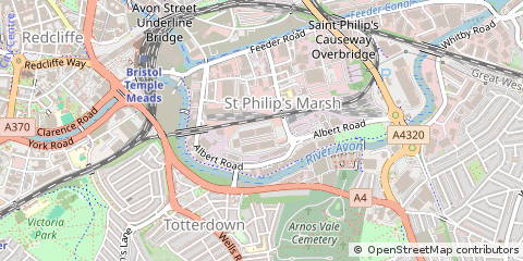 Map of Bristol