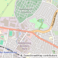 Map of Birmingham