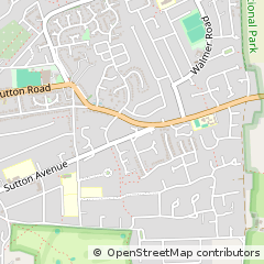 Map of Seaford, East Sussex