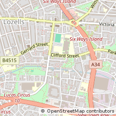 Map of Birmingham