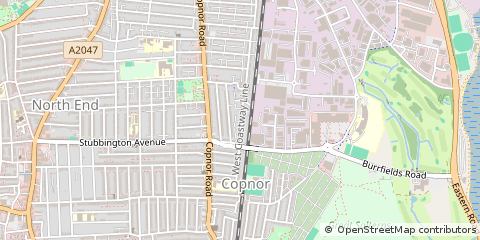 Map of Copner