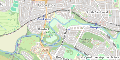 Map of Glasgow