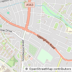 Map of Leicester