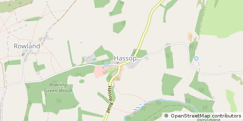 Map of Derbyshire