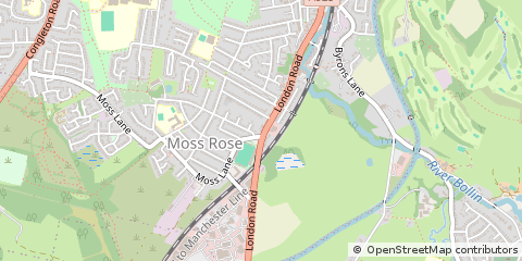 Map of Macclesfield