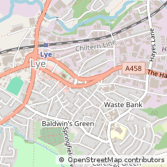 Map of Stourbridge, West Midlands