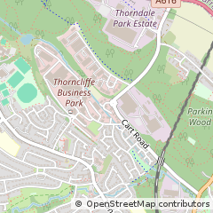 Map of Chapeltown, Sheffield, South Yorkshire