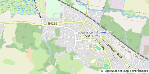 Map of Swansea