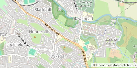 Map of Paisley