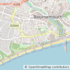 Map of Bournemouth