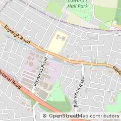 Map of Leigh on SEA, Essex