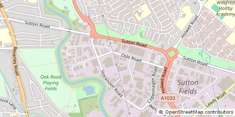 Map of Hull