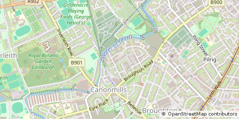 Map of Edinburgh, Lothian