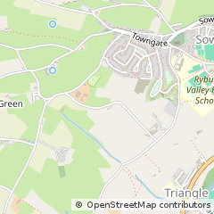 Map of Sowerby Bridge, Halifax