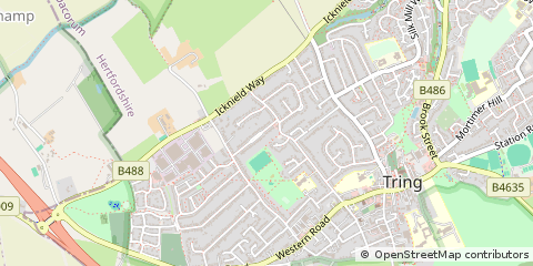 Map of Tring
