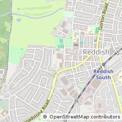 Map of Stockport