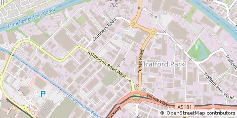 Map of Manchester