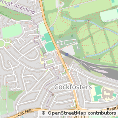 Map of Hertfordshire