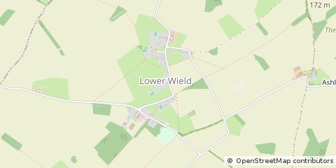 Map of Alresford, Hampshire