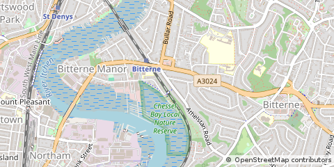 Map of Southampton