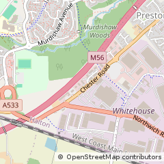 Map of Runcorn, Cheshire
