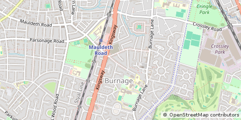 Map of Manchester