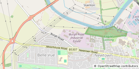 Map of Cumbria