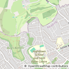 Map of Reading, Berkshire