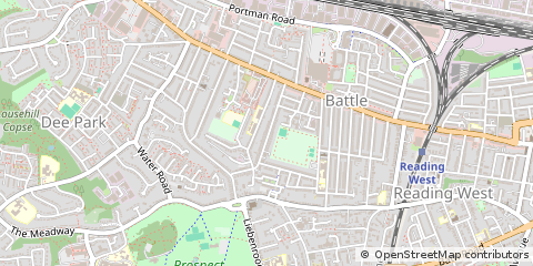 Map of Reading