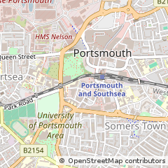 Map of Portsmouth, Hampshire