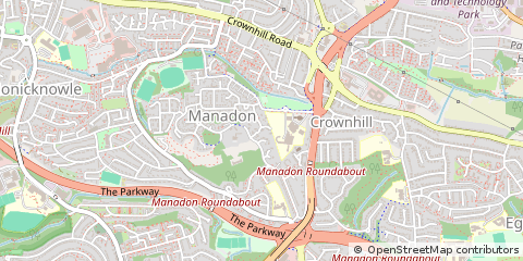 Map of Plymouth, Devon