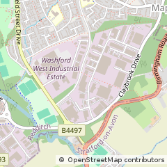 Map of Redditch, Worcestershire