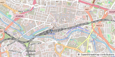 Map of Leeds