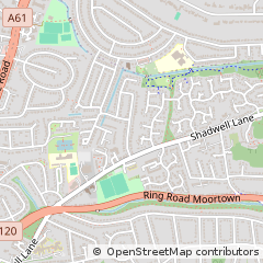 Map of Leeds