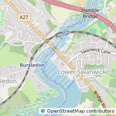Map of Southampton, Hampshire