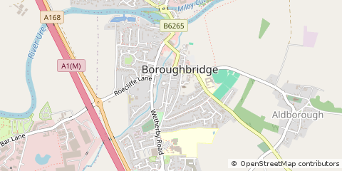 Map of Boroughbridge