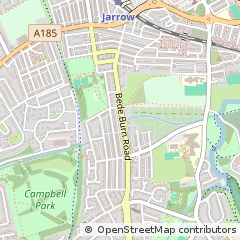 Map of Jarrow